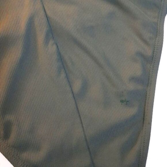 XHILARATION 1-Piece Swim Lace Up Front High Cut Legs Scoop Back Size Wom… - Picture 3 of 8